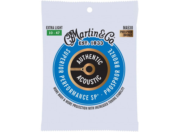 Martin MA-530 Authentic Acoustic Set Martin MA-530 Authentic Acoustic Set